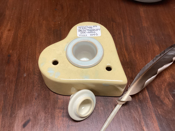 Palin Thorley Heart Shaped Ink Well