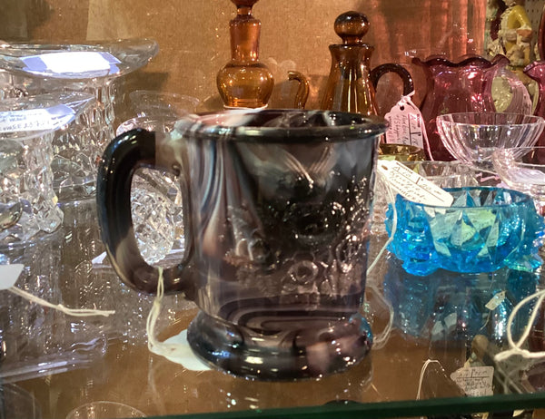 Purple Slag Glass Child's Mug