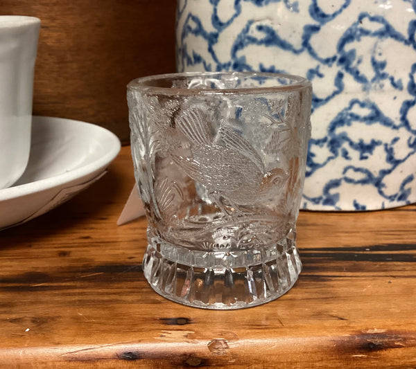 Child’s Antique Pressed Glass Mug Circa 1880