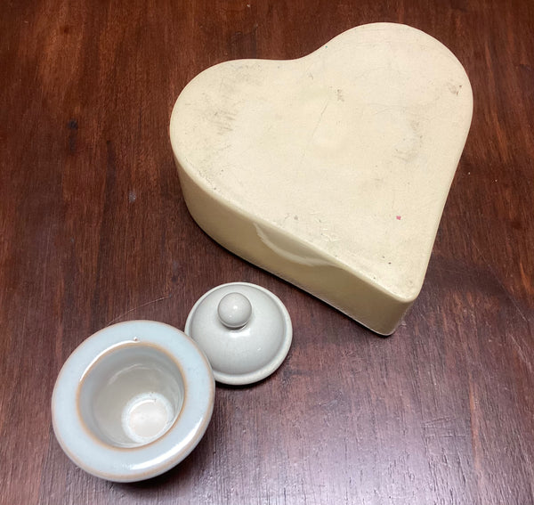 Palin Thorley Heart Shaped Ink Well