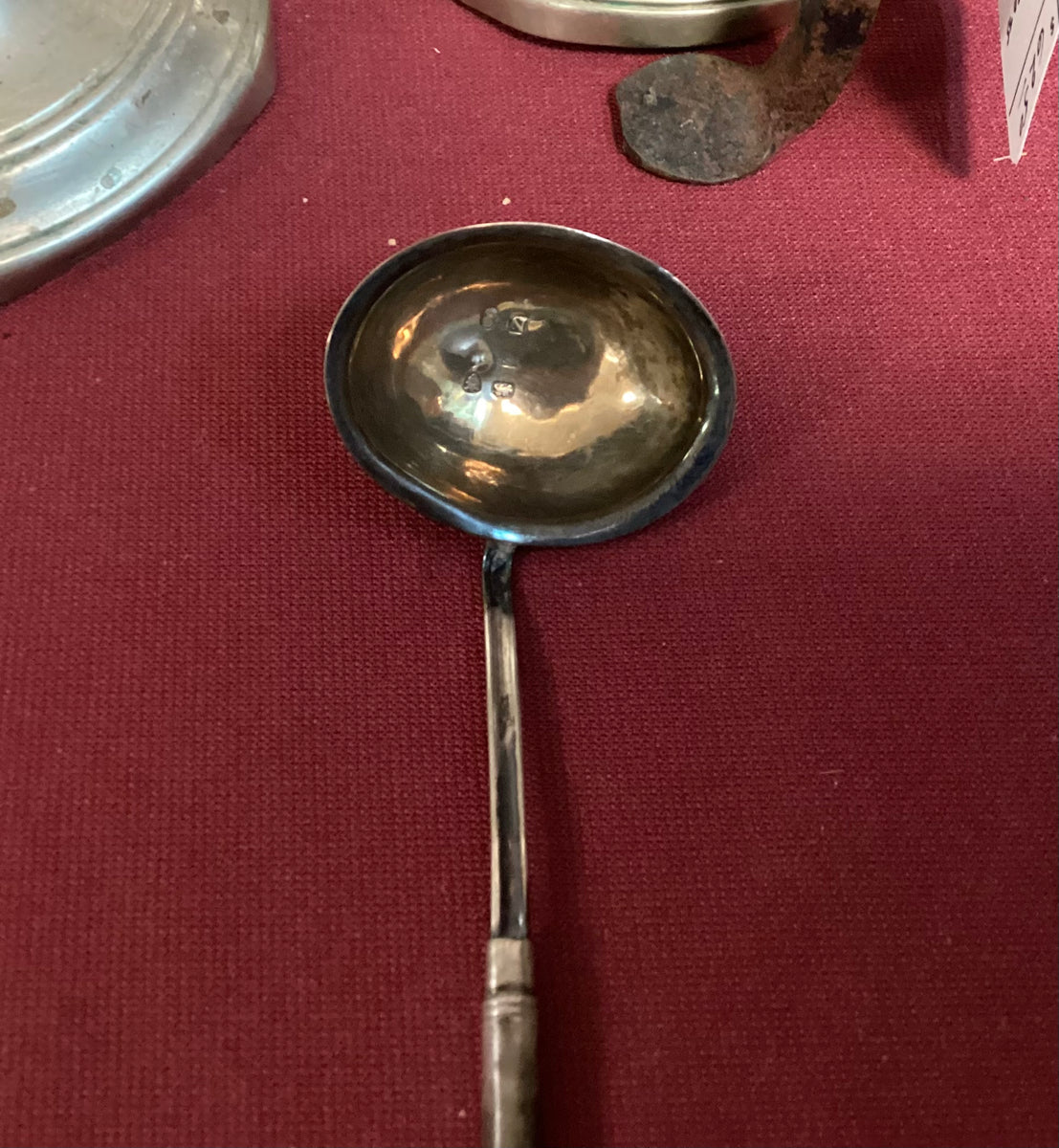 English Punch Bowl Ladle ca.1808 by John Salked Williamsburg Antique Mall