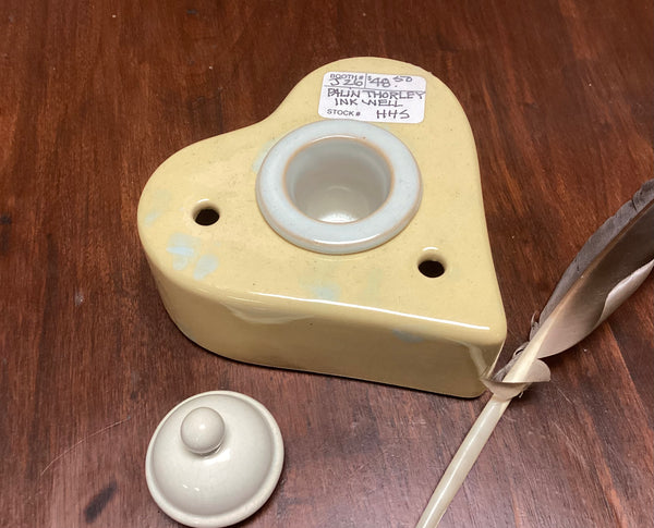 Palin Thorley Heart Shaped Ink Well