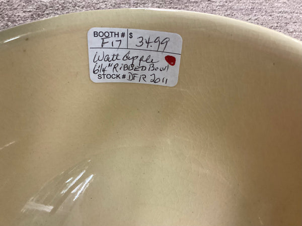 Watt Apple 6 1/4" Ribbed Bowl