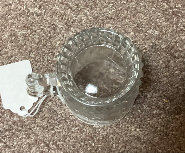 Child’s Antique Pressed Glass Mug Circa 1880