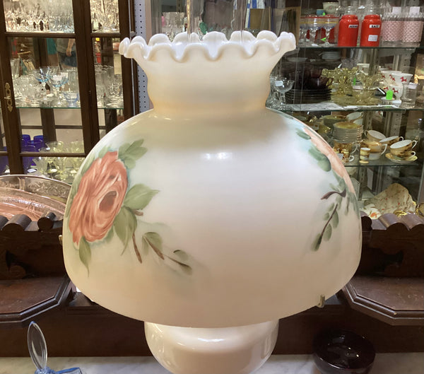 Aladdin Simplicity Model B76 Kerosene Oil Lamp w/ Glass Shade