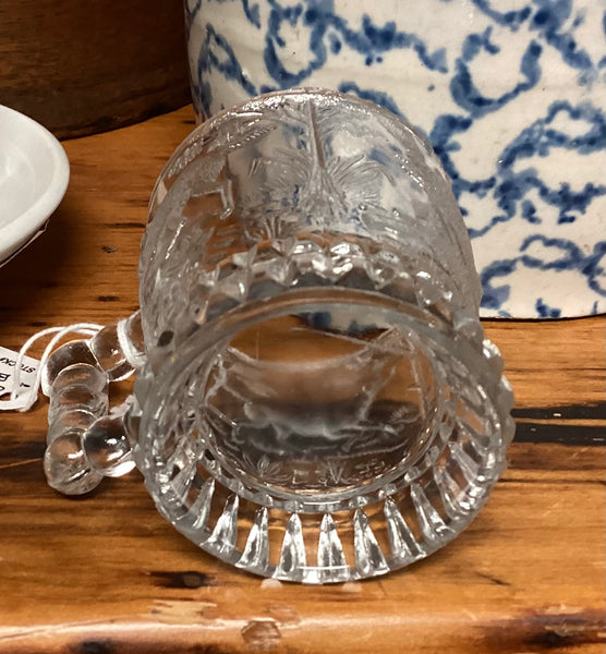 Child’s Antique Pressed Glass Mug Circa 1880