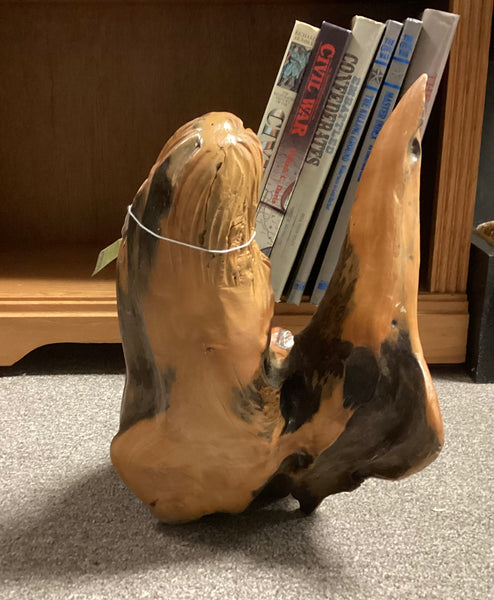 Carved Wood Woman Statue