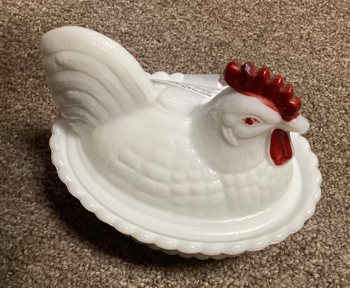 Vintage Westermoreland Hen popular on Nest