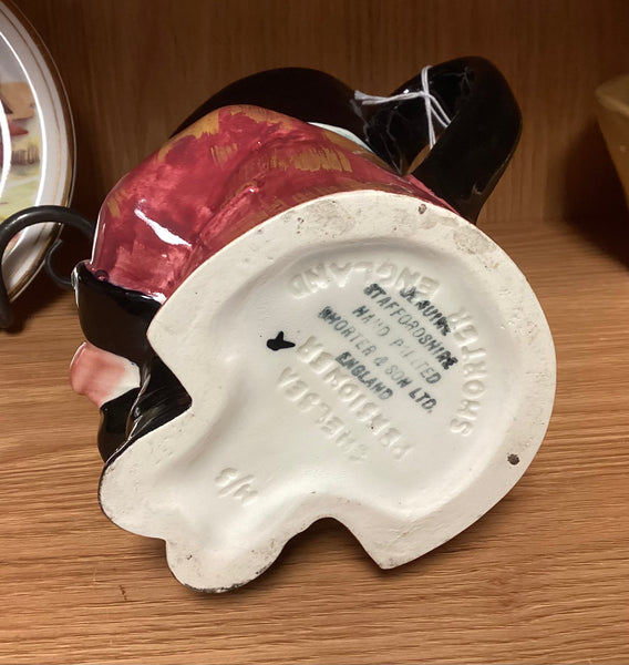 Staffordshire Chelsea Pensioner Toby Jug