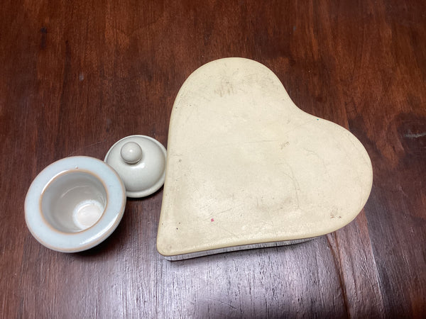 Palin Thorley Heart Shaped Ink Well