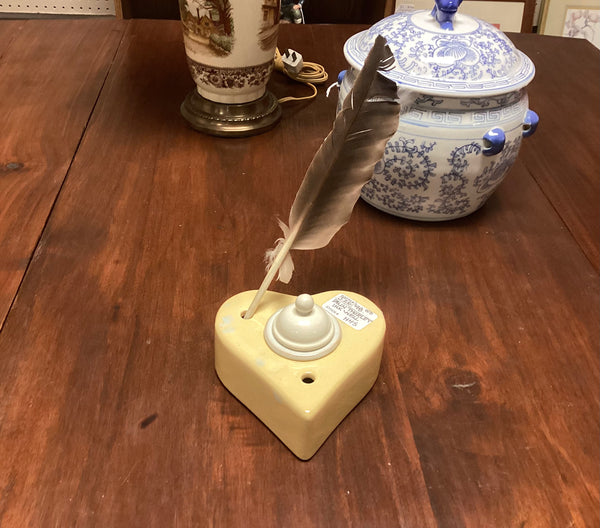 Palin Thorley Heart Shaped Ink Well