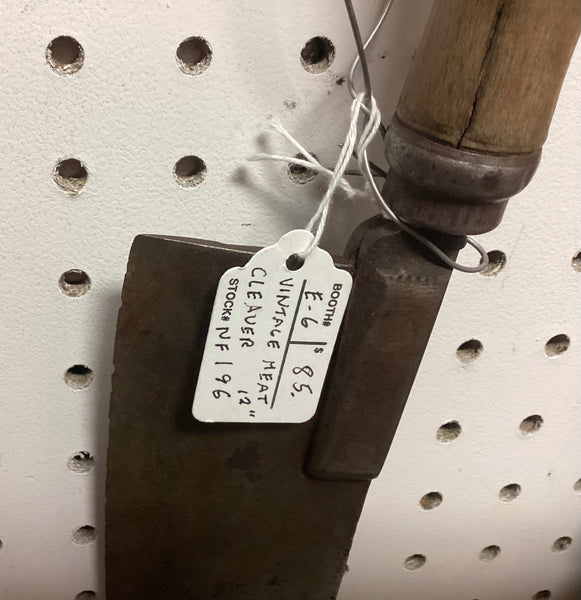 Vintage 12" Meat Cleaver