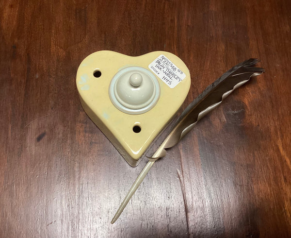 Palin Thorley Heart Shaped Ink Well