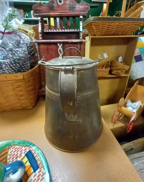 Extra Large Galvanized Coffee Pot