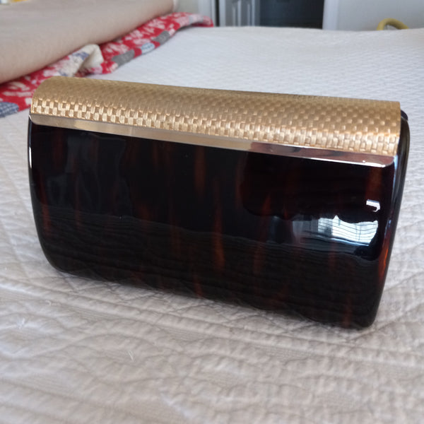 Saks Fifth Avenue Vintage Italian Lucite Purse