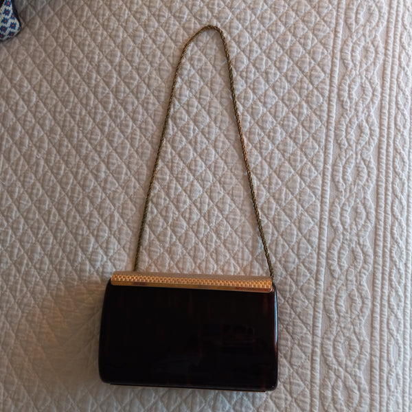 Saks Fifth Avenue Vintage Italian Lucite Purse