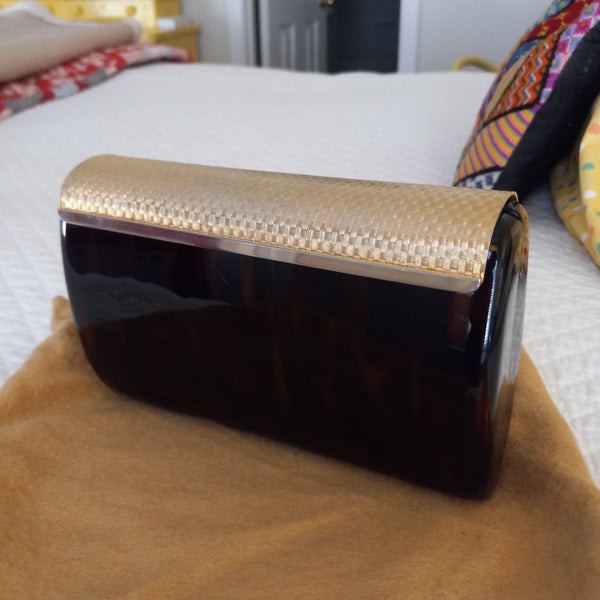 Saks Fifth Avenue Vintage Italian Lucite Purse