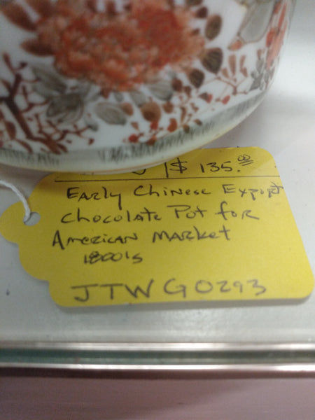 Chinese Chocolate Pot