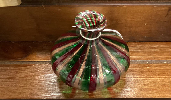 Murano La Fenier Glass Perfume Bottle w/ Stopper