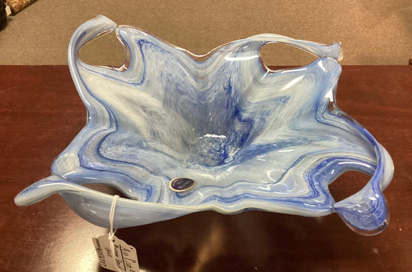 Murano Lavorazione Art Glass Bowl