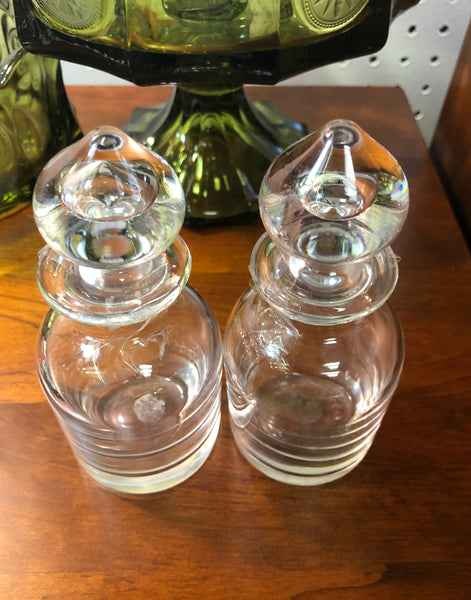 Wilcox International Silver Oil & Vinegar Cruet Set