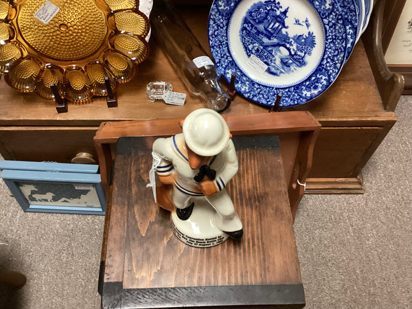 Jim Beam Vintage 1980 Commemorative Specialty Sailor Fox Figurine