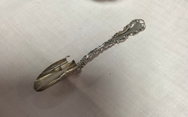 Whiting Sterling Silver Louis XV  Soft Cheese Scoop
