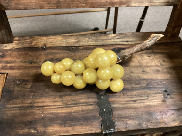 Mid Century Modern Large Decorative Marble Grape Cluster