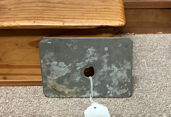 Flat Backed Vintage Metal Bowie Knife Shaped Cookie Cutter