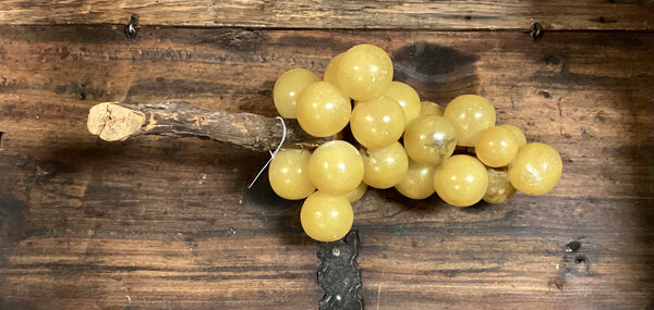 Mid Century Modern Large Decorative Marble Grape Cluster