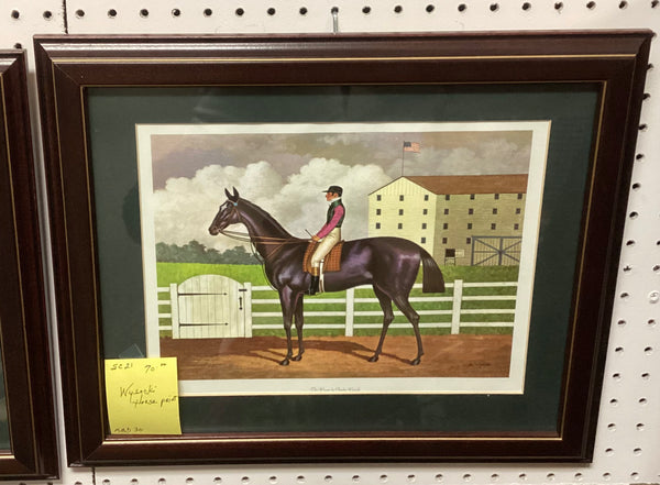 Framed Art Print "The Winner" by Charles Wysocki