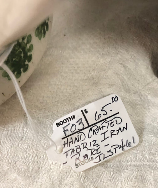 Hand Crafted Pottery Pitcher Made in Tabriz Iran