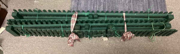 Antique Christmas Tree Picket Fence Circa 1900