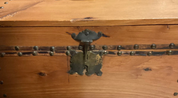 Antique Small Dome Top Trunk
