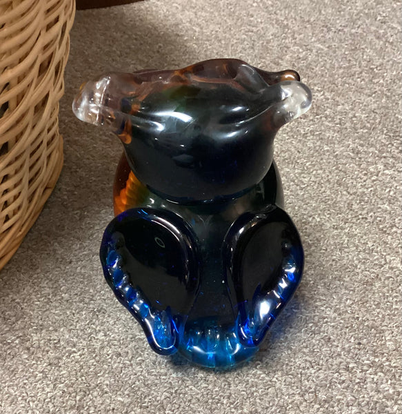 GCA Art Glass Owl Figurine