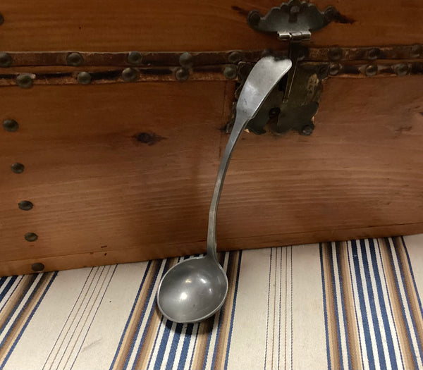 19th Century Philip Ashley & Son Pewter Toddy Ladle