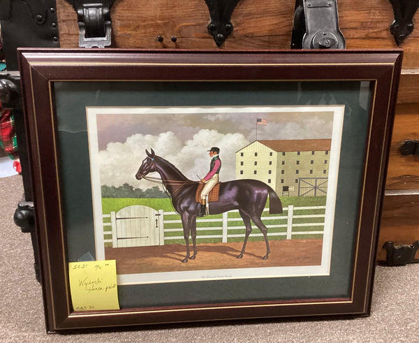 Framed Art Print "The Winner" by Charles Wysocki