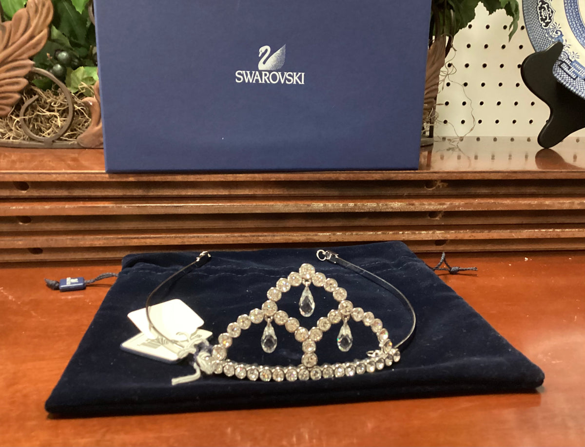 Swarovski Crystal Tiara W Box