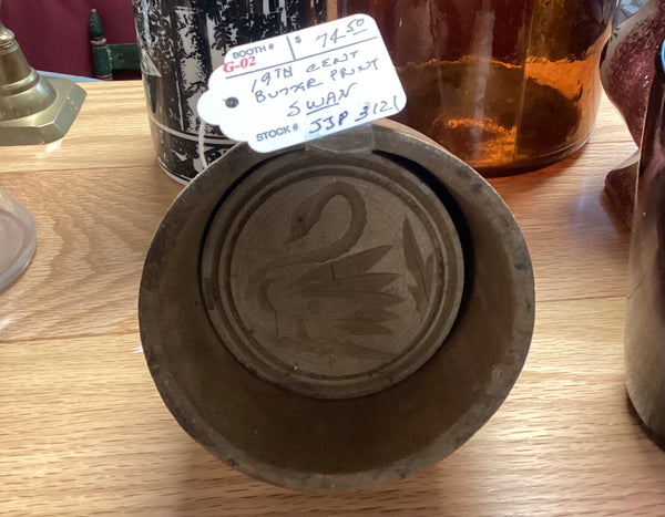 19th Century Wooden Butter Mold