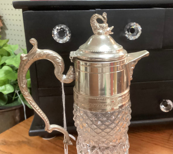 Italian Made Silver Plate Claret Jug