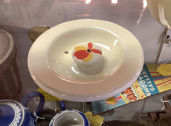 Autumn Leaf by Hall One Handled 2 1/2 Qt Bean Pot