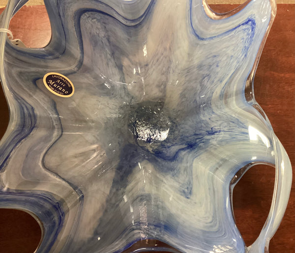 Murano Lavorazione Art Glass Bowl