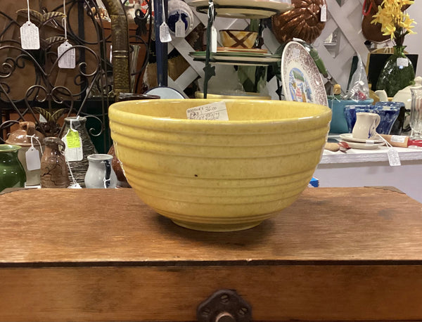 McCoy Yellow Mixing Bowl
