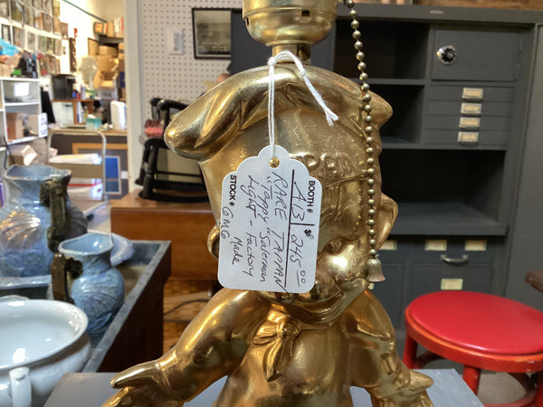 Tappan Appliance Salesman’s “Tappy” Lamp