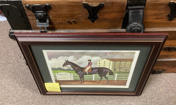 Framed Art Print "The Winner" by Charles Wysocki