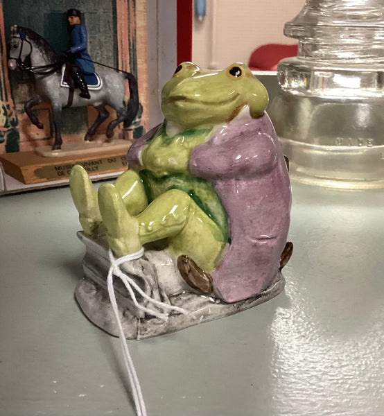 Beatrix Potter Beswick 1974 Mr. Jackson Figurine