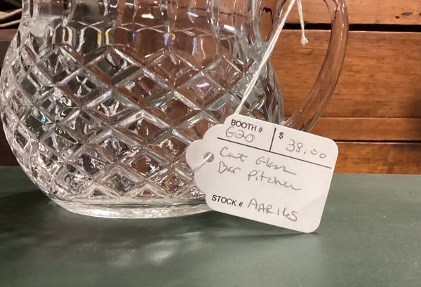 Glass Bar Pitcher