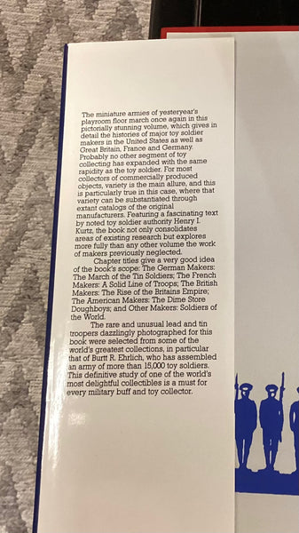 "The Art of the Toy Soldier" Reference Book by Henry I. Kurtz & Burtt R. Erlich