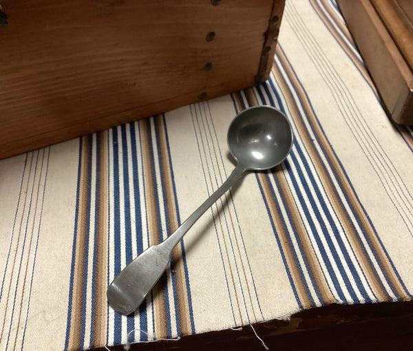 19th Century Philip Ashley & Son Pewter Toddy Ladle