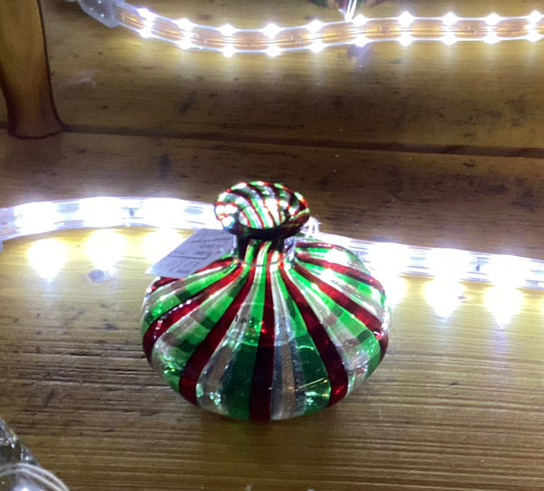 Murano La Fenier Glass Perfume Bottle w/ Stopper